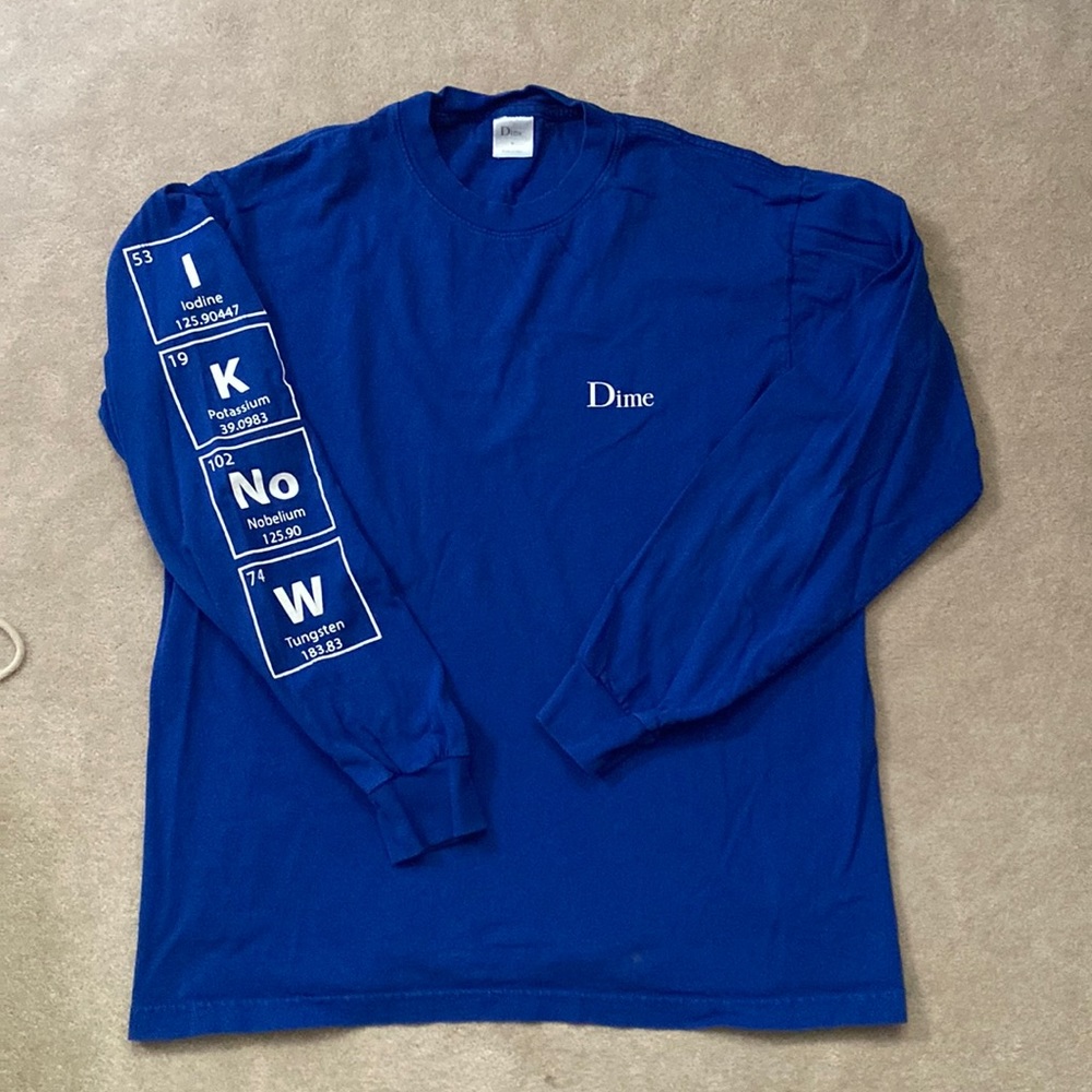 Dime long sleeved Tshirt Mens medium
